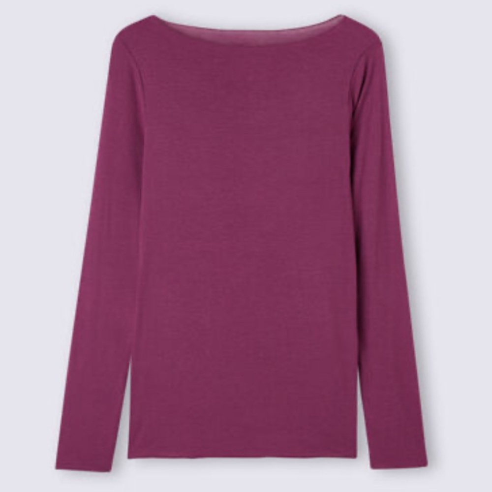 Intimissimi Plum Long Sleeve Top